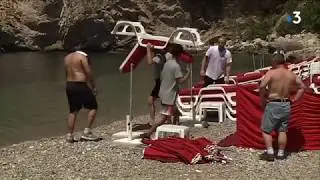 Démantèlement de deux établissements sur la plage de La Mala