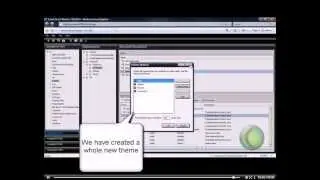 Customizing Web UI using the Control & Theme Designer