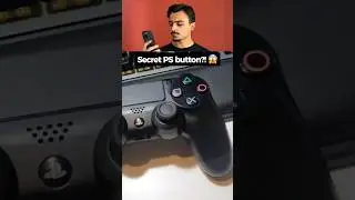 Secret PlayStation Button?! 😱🎮 #shorts #lifehacks #diy #experiment #playstation #gaming
