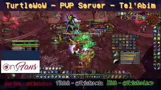 OnyFans Turtle WoW Tel'Abim Upper Kara 40 Raid Night Stream