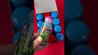 ASMR Toxic Waste Candy 🍭 #shorts #short #asmr #candy #toxicwaste #sour #asmrsounds #candyfunhouse