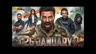 26 JANUARY | New (2026) | Sunny Deol |Released South Indian Movie In Hindi | Patriotic Action Movie