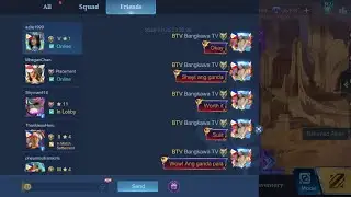 Check This Out! The Most Cool Chat In My Mobile Legends Account!