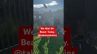 @taketwotwins meet #mrbeast in #melbourne today