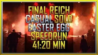 WW2 - THE FINAL REICH CASUAL EASTEREGG SPEEDRUN SOLO [41:20min]