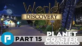 🥐 France Area New Building - Planet Coaster World&rsquo;s Fair Pack Build - World Discovery Part 15