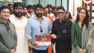 Prabhas #Spirit Movie Pooja Ceremony | Chiranjeevi | Sandeep Reddy Vanga | Triptii Dimri