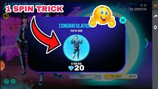 FREE FIRE NEW EVENT ANGELIC WISH | ONLY ONE SPIN TRICK | FF NEW EVENT |FF Event | 20 diamond trick