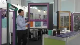 Плиссированная москитная система Miny 17, вертикальный сдвиг  Обзор системы