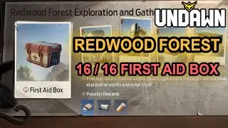16/16 First Aid Box Location Redwood Forest Exploration UNDAWN