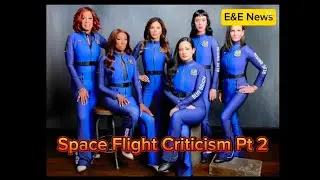 Celebrity Slam Blue Origin All Female Crew Space Flight Part Two | E&E News
