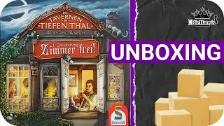 Unboxing | Die Tavernen im tiefen Thal -  Zimmer frei! 1. Erweiterung (Schmidt Spiele Neuheit 2021)