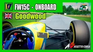 Williams F1 FW15: Goodwood Festival com Alain Prost! | Assetto Corsa Onboard