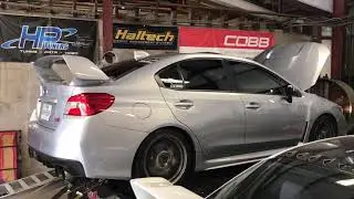 2015+ STI Invidia Catless downpipe with Invidia Gemini R400 catback