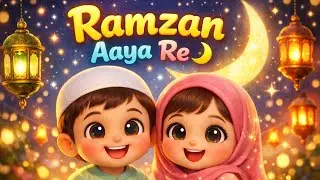 Ramzan Aaya Pyara Pyara 🌙 | Ramadan Baby Song | Kids Islamic Rhymes