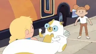 Fionna getting confronted by Queenie(fionna and cake season 2)