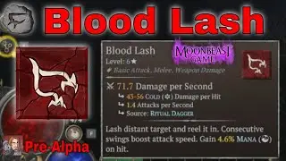 Moonbeast Game - Blood Lash- Pre-Alpha (Skills & Abilities)