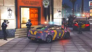 FORMASI BANK BESAR KEPOLISIAN TAK TERBENDUNG !! - GTA V ROLEPLAY INDONESIA