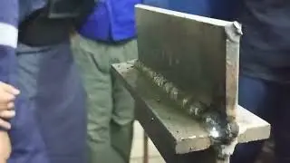 Root Face using Smaw process E6011 