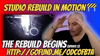 Studio Rebuild in Motion 🚧🎵 - The Rebuild Begins (Update 2)