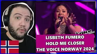 Lisbeth Fumero | Hold Me Closer (Cornelia Jakobs) 🇳🇴 The Voice Norway 2024 | Utlendings Reaksjon