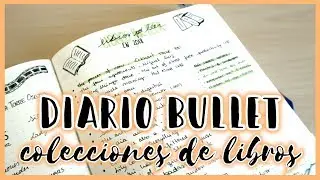 Colecciones de LIBROS para tu #DiarioBullet · Bullet Journal | Christine Hug