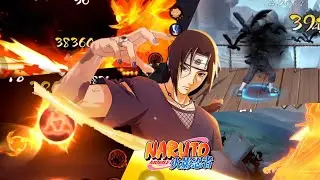 TUTORIAL ITACHI LEGENDARY SKIN & GAMEPLAY | PVP RANKED GAMEPLAY | Naruto Mobile Fighter Tencent