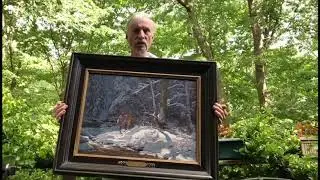 John Buxton - Almost Quiet, Oil on canvas 18