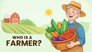 Farmer - Community Helper Jobs| Who is a Farmer | How Farmers Grow Our Food