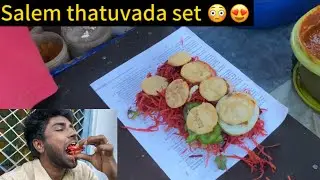 Salem Thattu vadai set special 😍💕 || evening snacks | vibewithgk