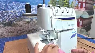 Astuce couture : r&eacute;ussir un arrondi parfait &agrave; la surjeteuse (facile & propre)