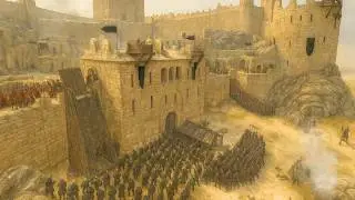 Massive Desert War - 6000 Battanias vs 6000 Vlandia | Mount & Blade 2 Bannerlord