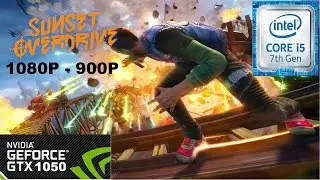 Sunset Overdrive on GTX 1050 - I5 7500