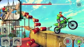 Bike Stunt Race 3D - Bike Race Game Gameplay part 2 | New Character