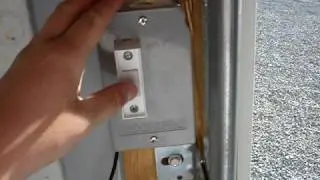 Emergency Garage Door Opening Rig/Fire Alarm
