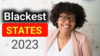 Top 10 BLACKEST States in America