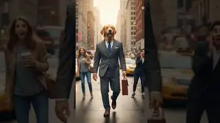 The Dog Who Went to Work Like a Human 🐶💼 | Funny Short Story