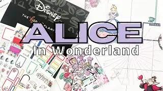 PLAN WITH ME | ALICE IN WONDERLAND | CLASSIC HAPPY PLANNER