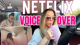 Actor Day in the Life: Dubbing a Netflix Series | LOS ANGELES VOICEOVER ACTOR VLOG