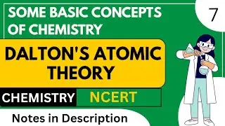 Dalton's Atomic theory | Some basic concepts of chemistry 