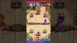 BOSS BANDIT it's BROKEN!!!☠️ #clashroyale #Aura #slowed #deonclash