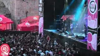 45Sound - We are standard live at Tres Sesenta Festival, Pamplona on 8-6-2012.