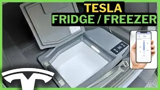 Tesla Model 3 / Y | Portable Fridge / Freezer | Bluetooth Enabled for Sub-Trunk | Hansshow Tesla