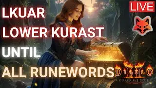 D2R - Lower Kurast until all runewords, 5.5 bers left