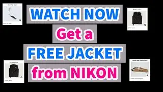 NIKON CAP JACKET KEY CHAIN | STOCK BACK AGAIN | ORDER 100% FREE SWAGS FROM NIKON | NIKON GOODIES |