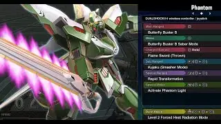Phantom Gundam - Gundam Extreme Versus Maxi Boost ON Combo Guide