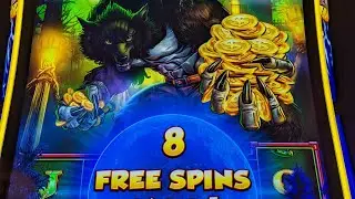Got the bonus on the new Werewolf Strike!!! #laketahoe #casino #slots #lowroller