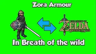 TP Zora Armor In Botw (Mod By Issuelink)