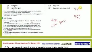General science for alp and technician 2025||RRB  Science Questions ||Previous Year Papers for exam