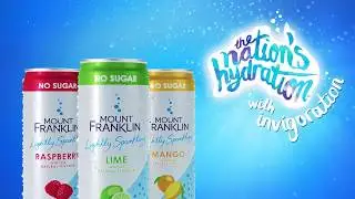 Mount Franklin Lightly Sparkling Cans TVC 15sec